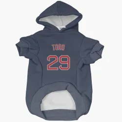 Boston Red Sox Abraham Toro Navy Pet Hoodie for Dog & Cat