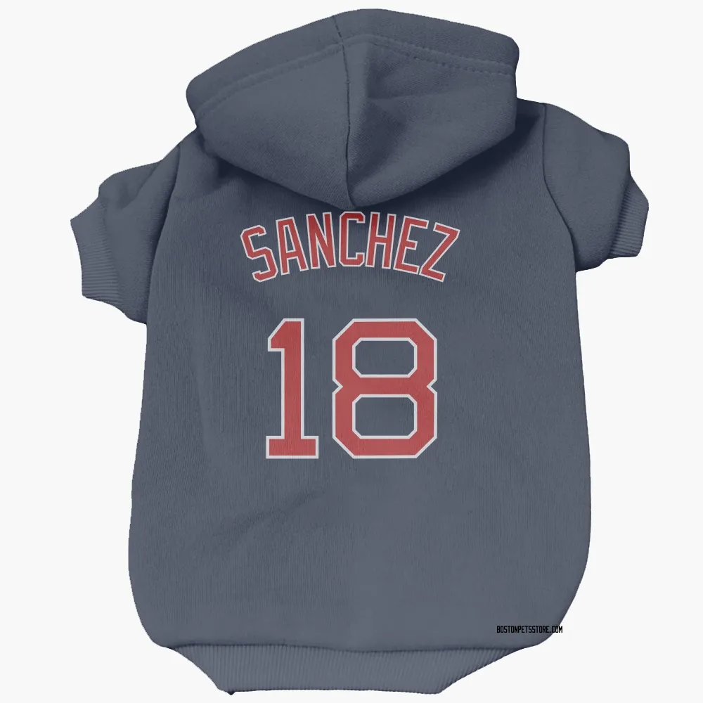 Boston Red Sox Ali Sanchez Navy Pet Hoodie for Dog & Cat