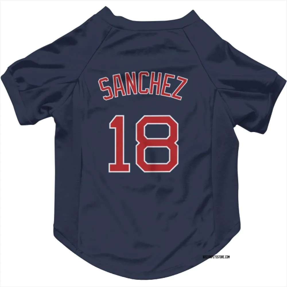 Boston Red Sox Ali Sanchez Navy Pet Jersey for Dog & Cat