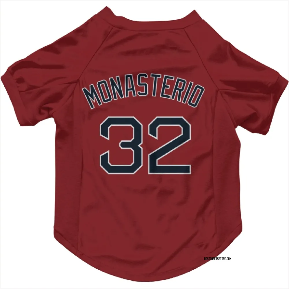Boston Red Sox Andruw Monasterio Red Pet Jersey for Dog & Cat