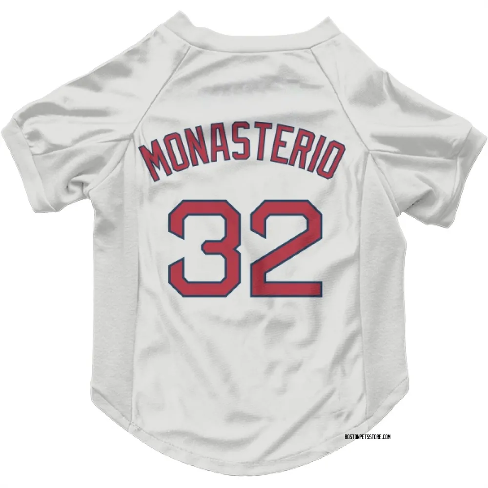 Boston Red Sox Andruw Monasterio White Pet Jersey for Dog & Cat