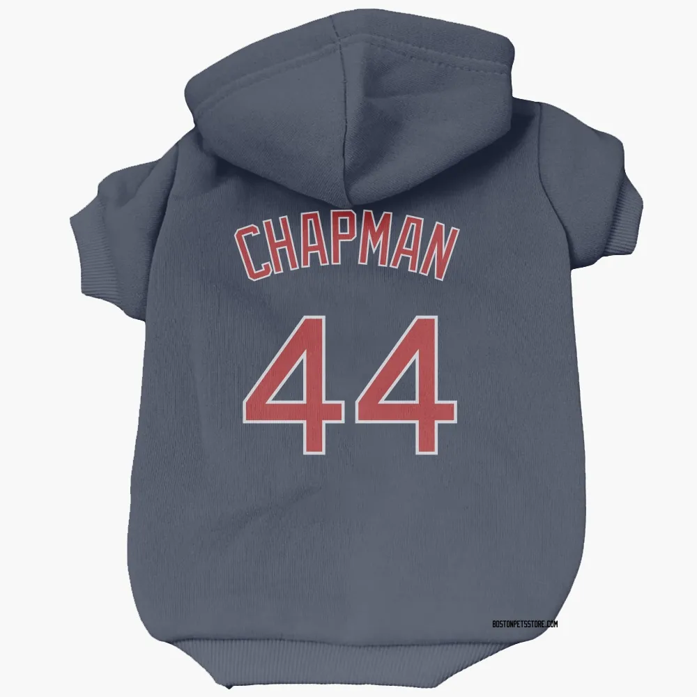 Boston Red Sox Aroldis Chapman Navy Pet Hoodie for Dog & Cat