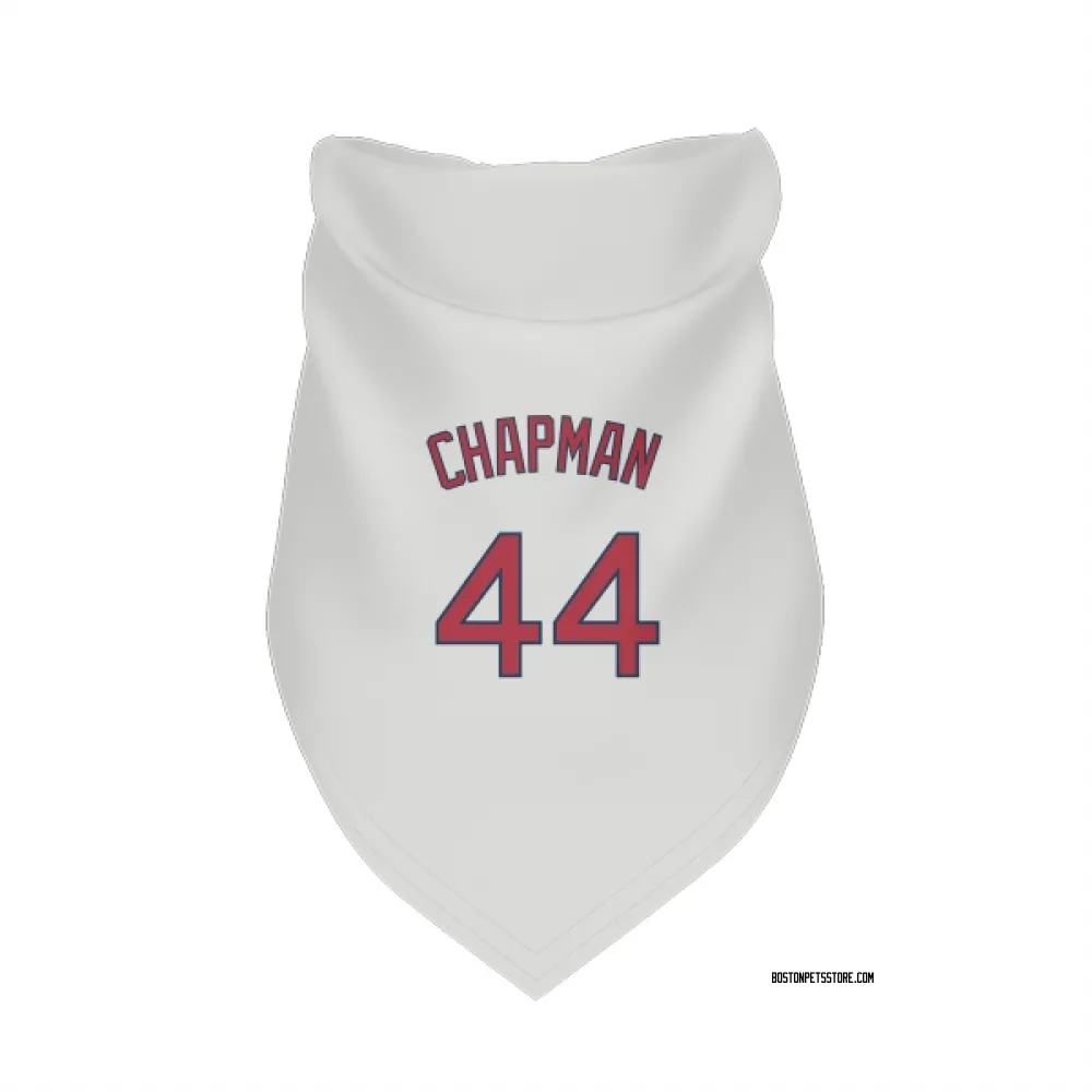 Boston Red Sox Aroldis Chapman White Pet Bandana for Dog & Cat