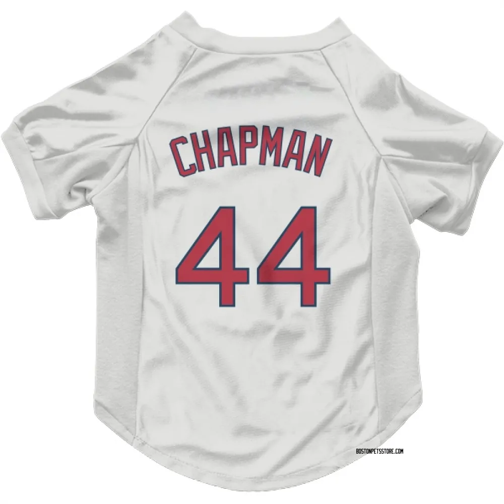 Boston Red Sox Aroldis Chapman White Pet Jersey for Dog & Cat