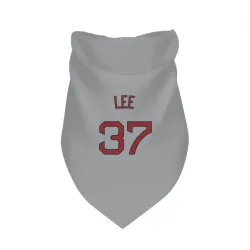 Boston Red Sox Bill Lee Gray Pet Bandana for Dog & Cat