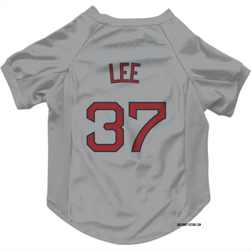 Boston Red Sox Bill Lee Gray Pet Jersey for Dog & Cat