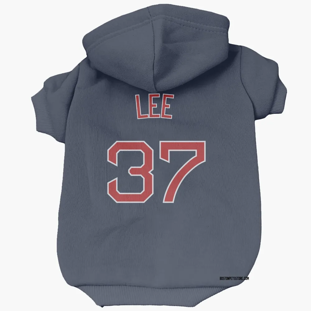Boston Red Sox Bill Lee Navy Pet Hoodie for Dog & Cat