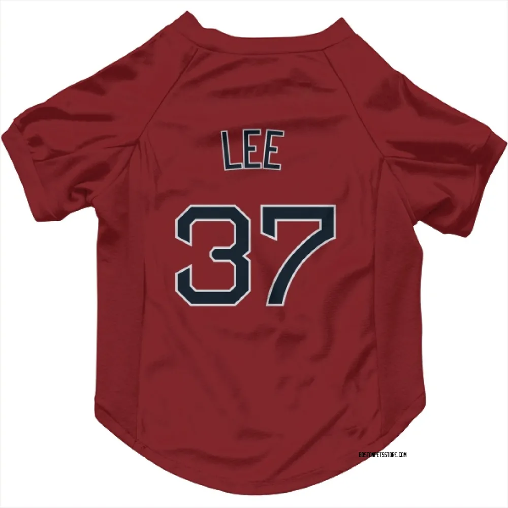 Boston Red Sox Bill Lee Red Pet Jersey for Dog & Cat