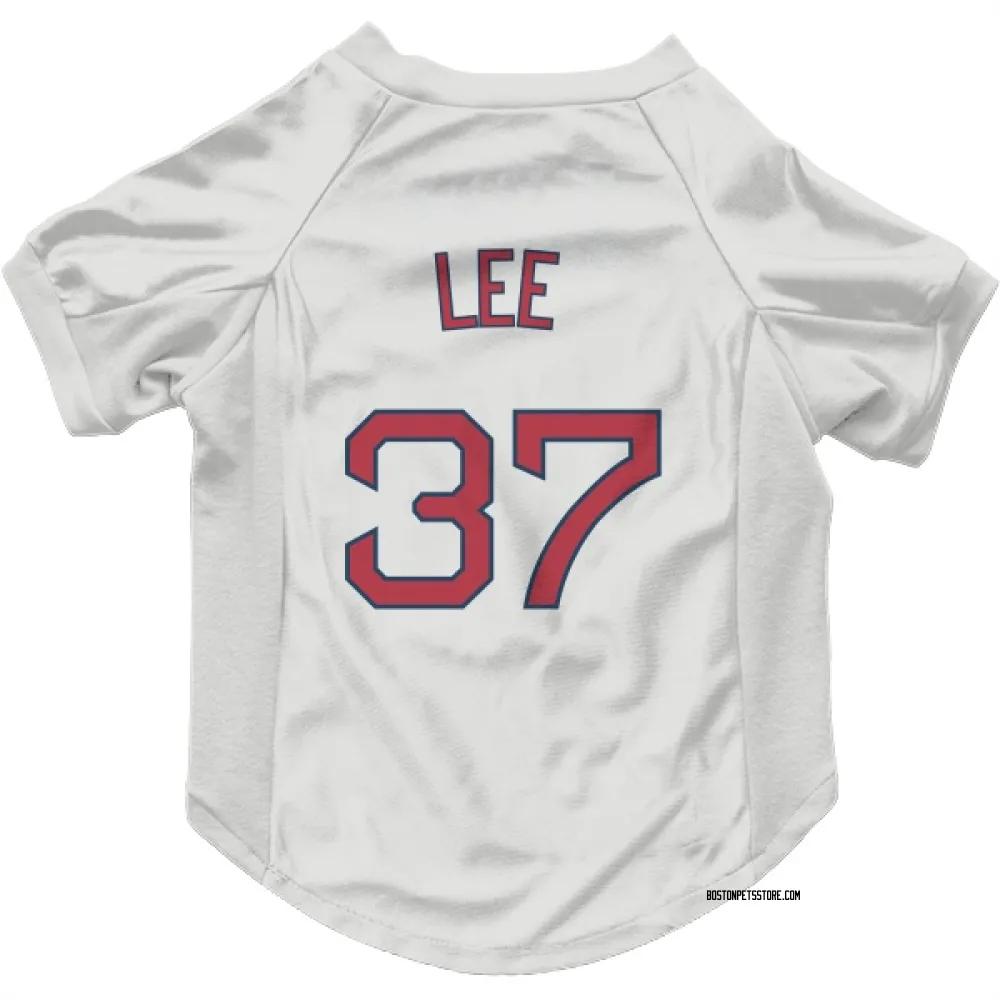 Boston Red Sox Bill Lee White Pet Jersey for Dog & Cat