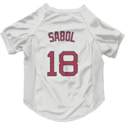 Boston Red Sox Blake Sabol White Pet Jersey for Dog & Cat