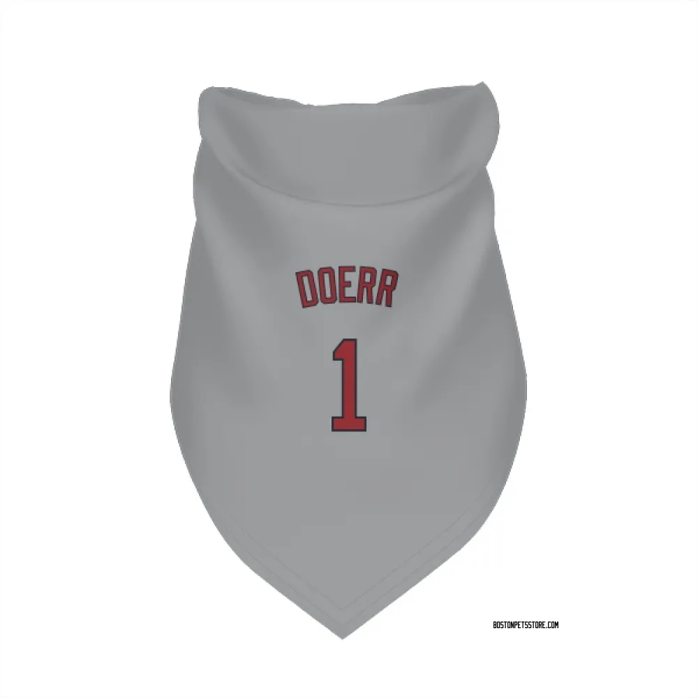 Boston Red Sox Bobby Doerr Gray Pet Bandana for Dog & Cat