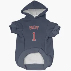 Boston Red Sox Bobby Doerr Navy Pet Hoodie for Dog & Cat