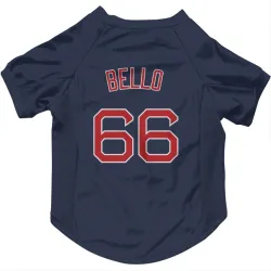 Boston Red Sox Brayan Bello Navy Pet Jersey for Dog & Cat