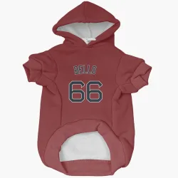 Boston Red Sox Brayan Bello Red Pet Hoodie for Dog & Cat