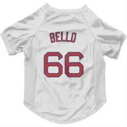Boston Red Sox Brayan Bello White Pet Jersey for Dog & Cat