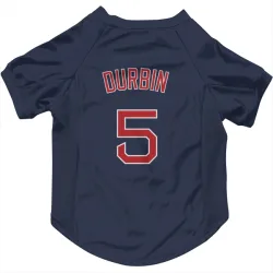 Boston Red Sox Caleb Durbin Navy Pet Jersey for Dog & Cat