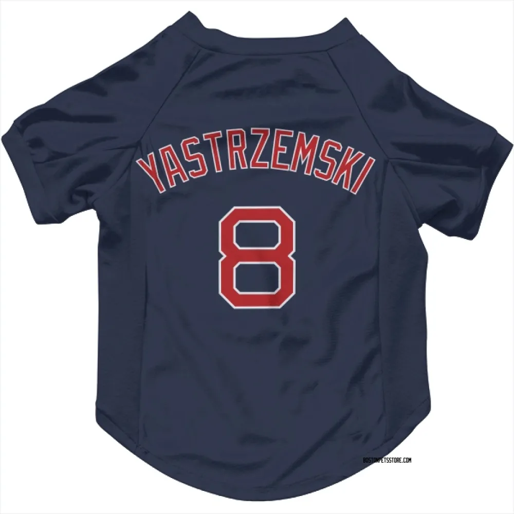 Boston Red Sox Carl Yastrzemski Navy Pet Jersey for Dog & Cat
