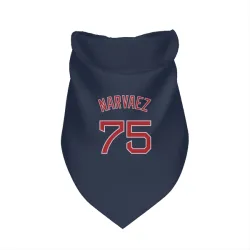Boston Red Sox Carlos Narvaez Navy Pet Bandana for Dog & Cat