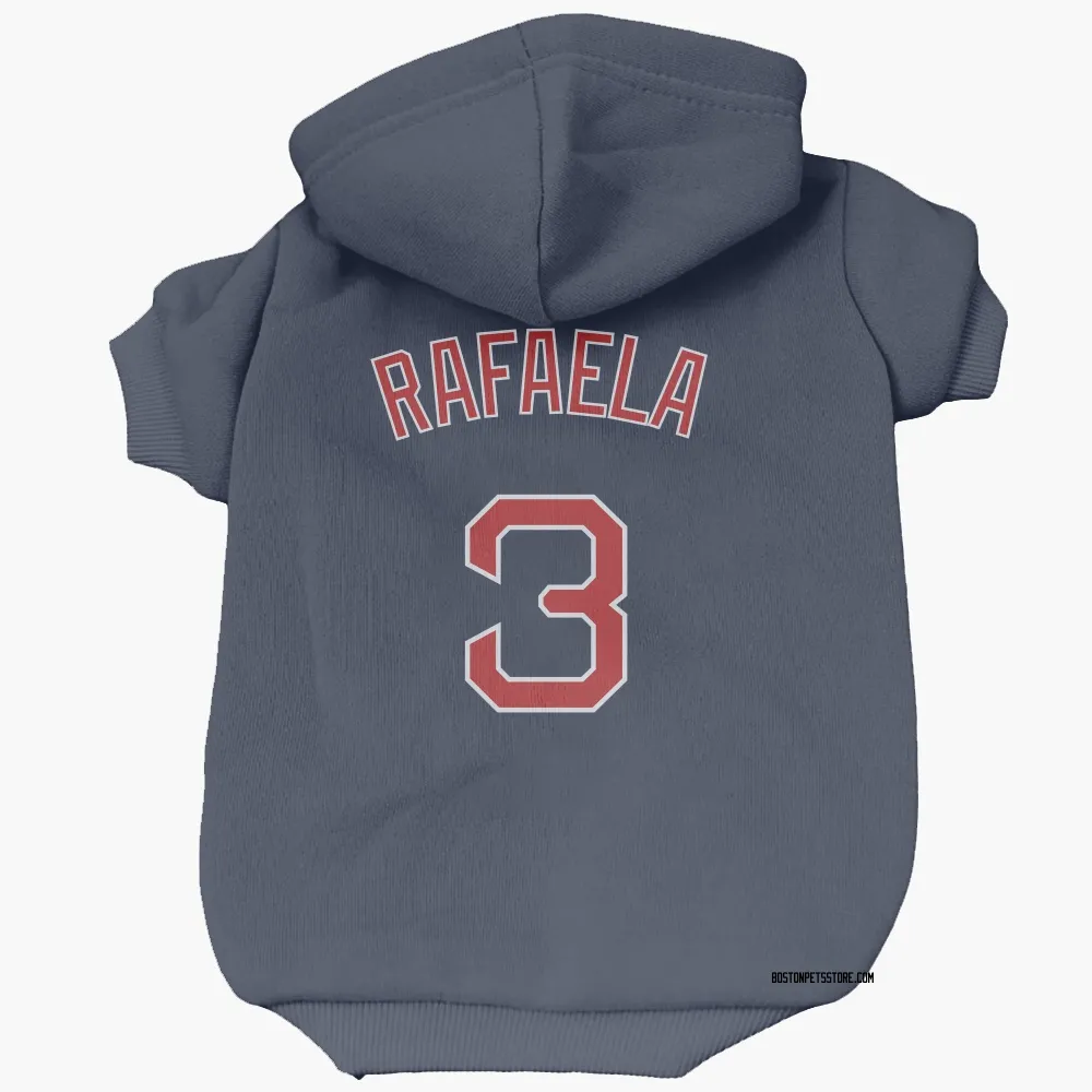 Boston Red Sox Ceddanne Rafaela Navy Pet Hoodie for Dog & Cat