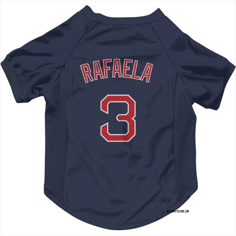 Boston Red Sox Ceddanne Rafaela Navy Pet Jersey for Dog & Cat