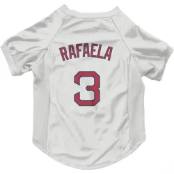 Boston Red Sox Ceddanne Rafaela White Pet Jersey for Dog & Cat
