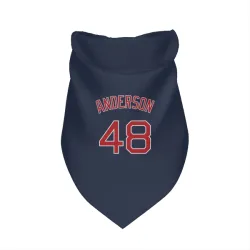 Boston Red Sox Chase Anderson Navy Pet Bandana for Dog & Cat