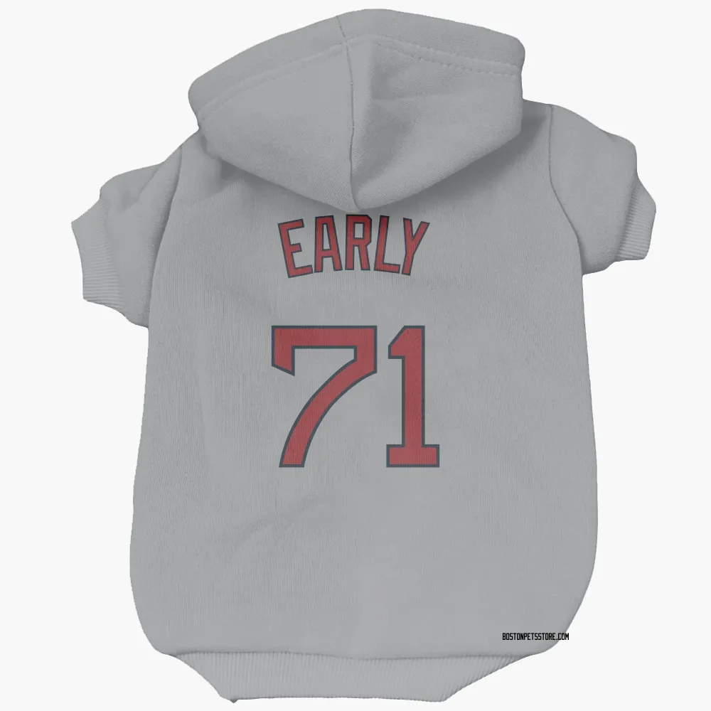Boston Red Sox Connelly Early Gray Pet Hoodie for Dog & Cat
