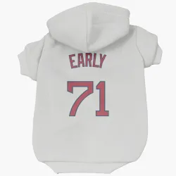 Boston Red Sox Connelly Early White Pet Hoodie for Dog & Cat