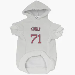 Boston Red Sox Connelly Early White Pet Hoodie for Dog & Cat