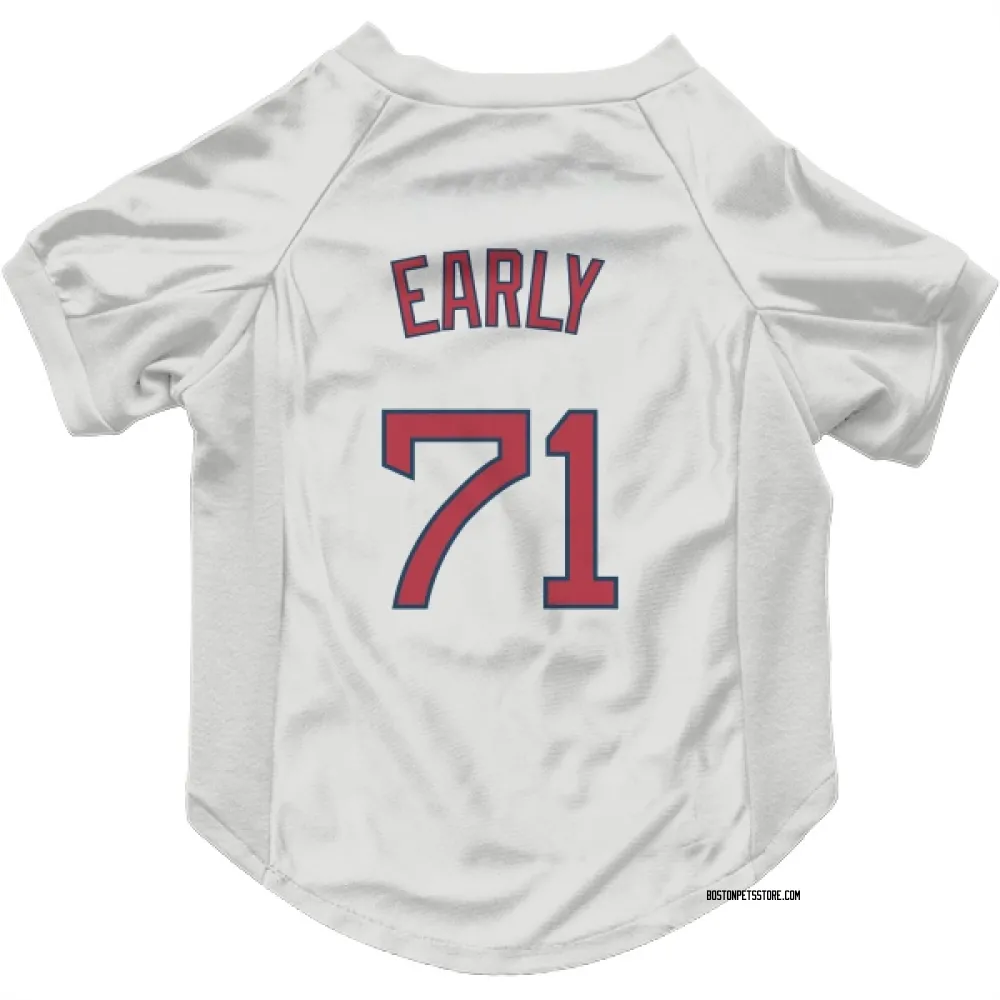 Boston Red Sox Connelly Early White Pet Jersey for Dog & Cat
