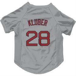 Boston Red Sox Corey Kluber Gray Pet Jersey for Dog & Cat