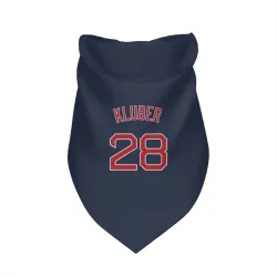 Boston Red Sox Corey Kluber Navy Pet Bandana for Dog & Cat