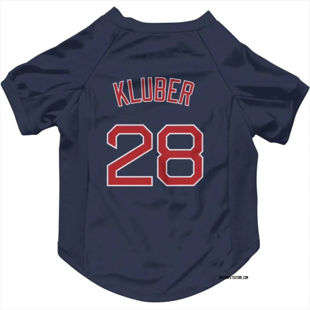 Boston Red Sox Corey Kluber Navy Pet Jersey for Dog & Cat