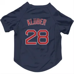 Boston Red Sox Corey Kluber Navy Pet Jersey for Dog & Cat