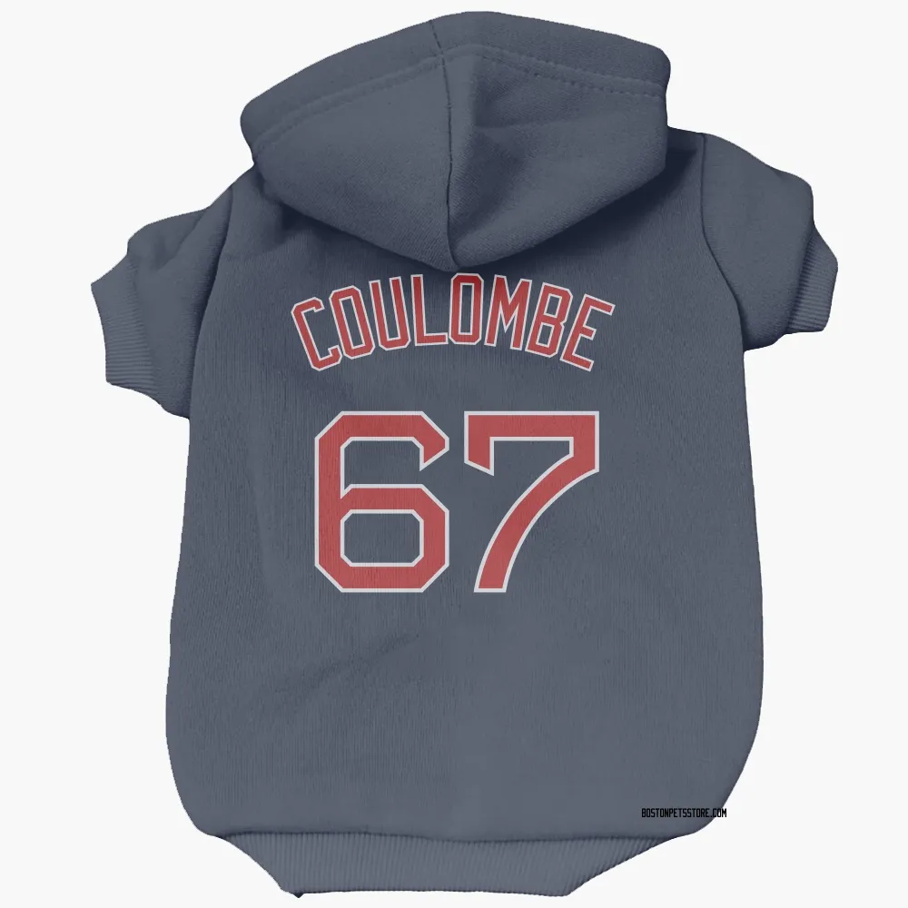 Boston Red Sox Danny Coulombe Navy Pet Hoodie for Dog & Cat