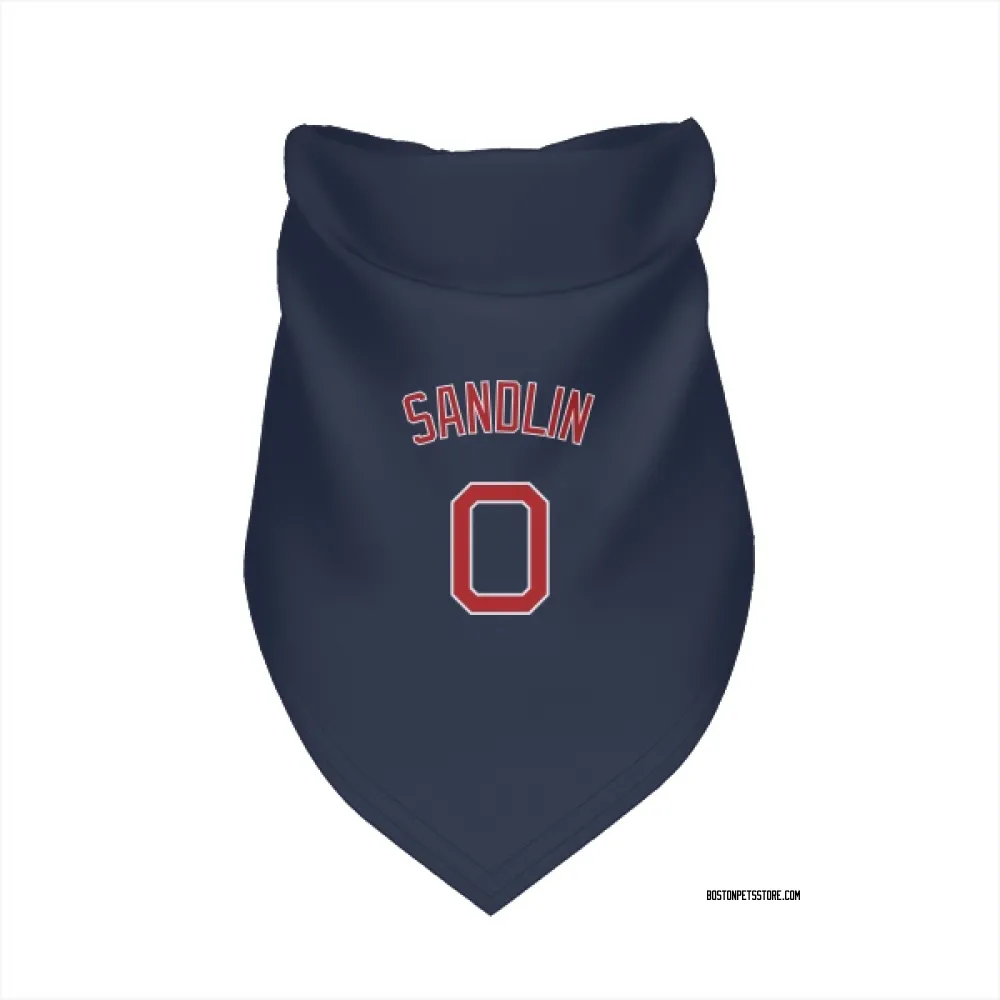 Boston Red Sox David Sandlin Navy Pet Bandana for Dog & Cat
