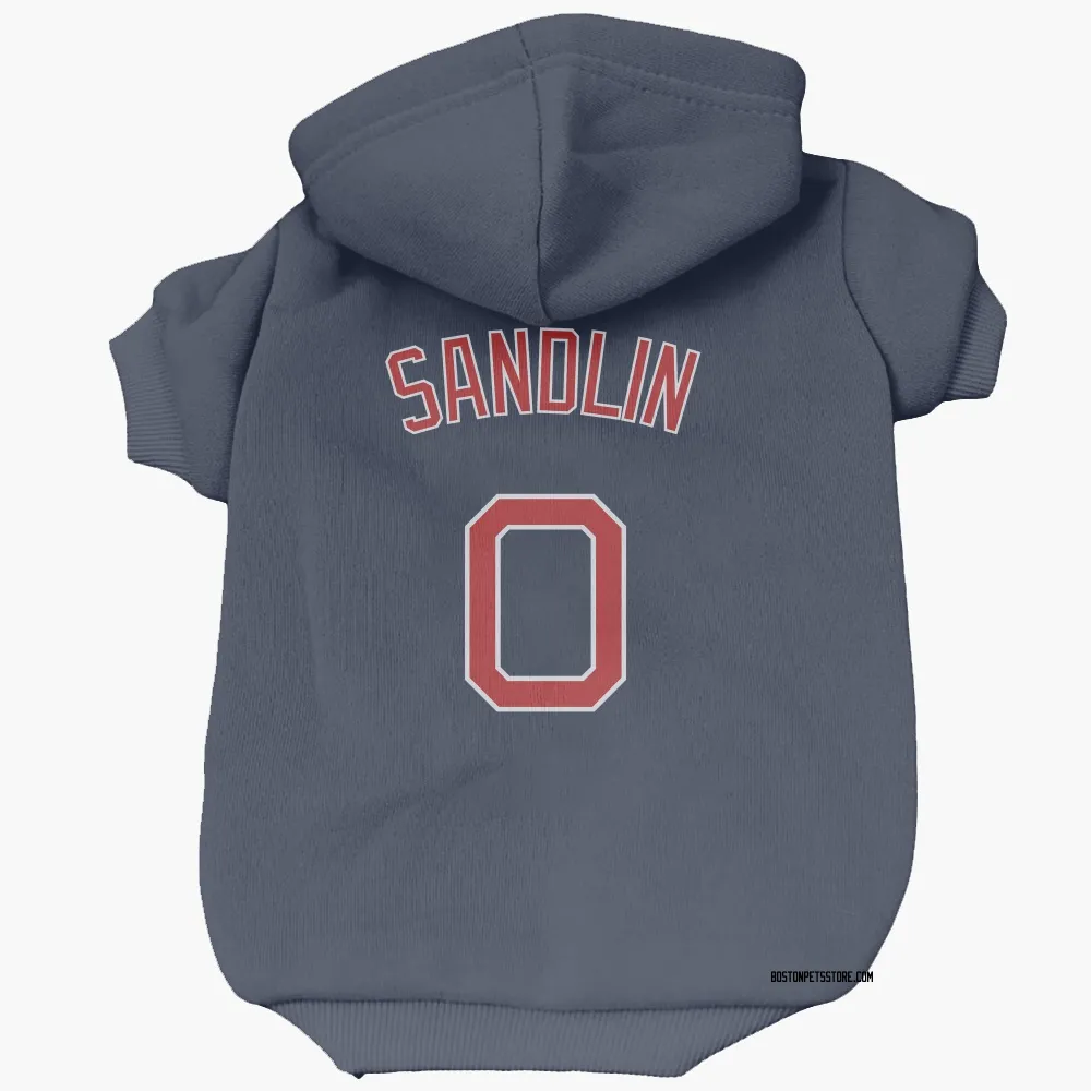 Boston Red Sox David Sandlin Navy Pet Hoodie for Dog & Cat