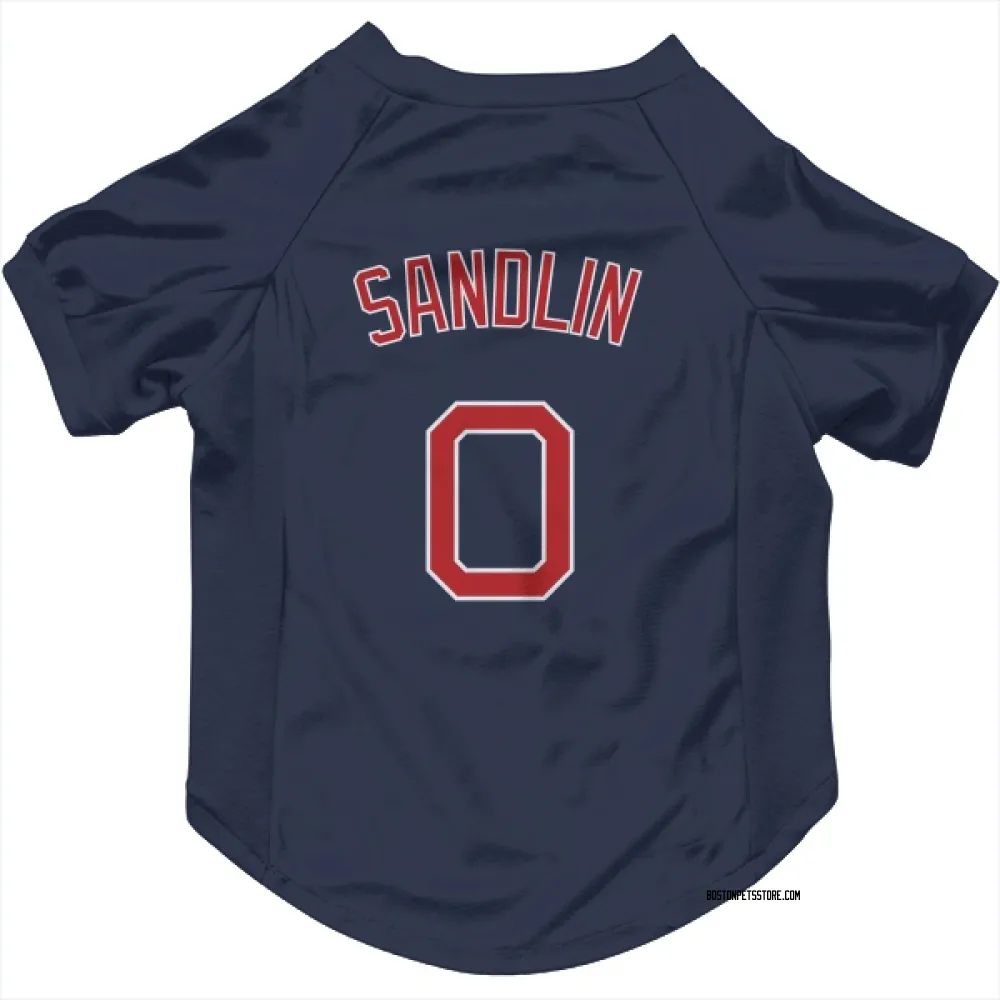 Boston Red Sox David Sandlin Navy Pet Jersey for Dog & Cat