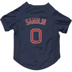 Boston Red Sox David Sandlin Navy Pet Jersey for Dog & Cat