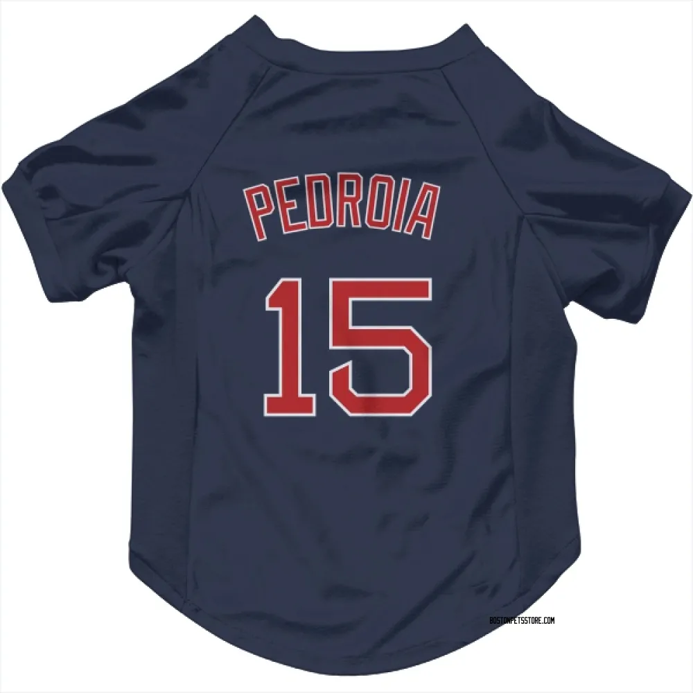 Boston Red Sox Dustin Pedroia Navy Pet Jersey for Dog & Cat