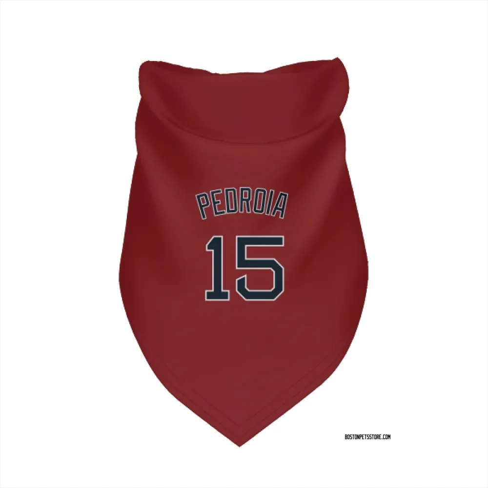 Boston Red Sox Dustin Pedroia Red Pet Bandana for Dog & Cat