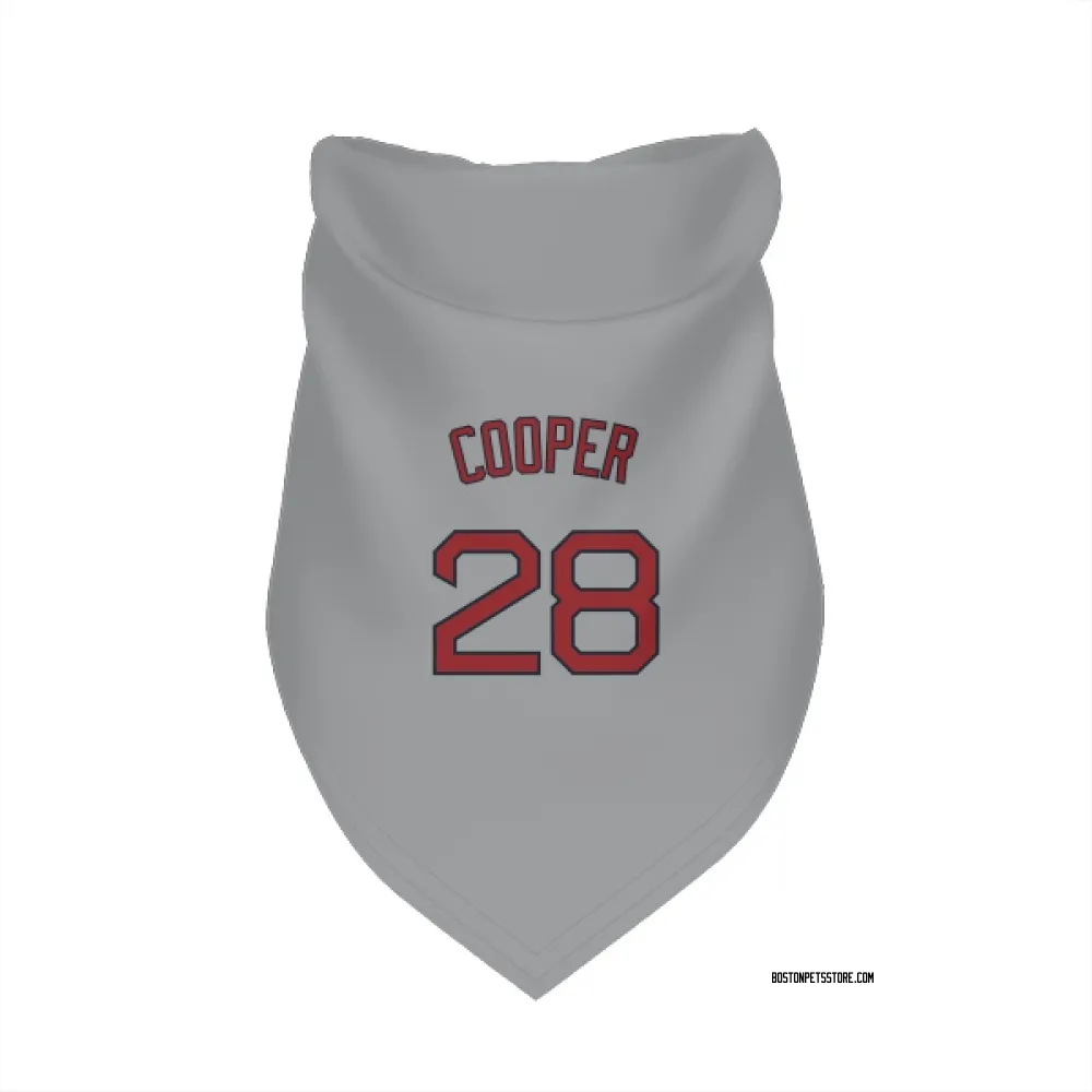 Boston Red Sox Garrett Cooper Gray Pet Bandana for Dog & Cat