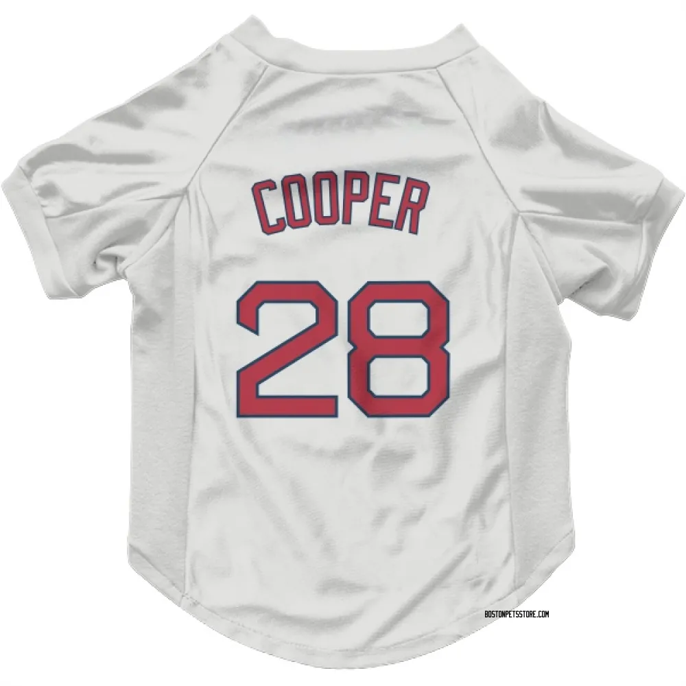 Boston Red Sox Garrett Cooper White Pet Jersey for Dog & Cat