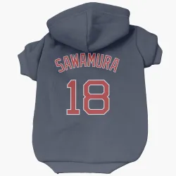 Boston Red Sox Hirokazu Sawamura Navy Pet Hoodie for Dog & Cat