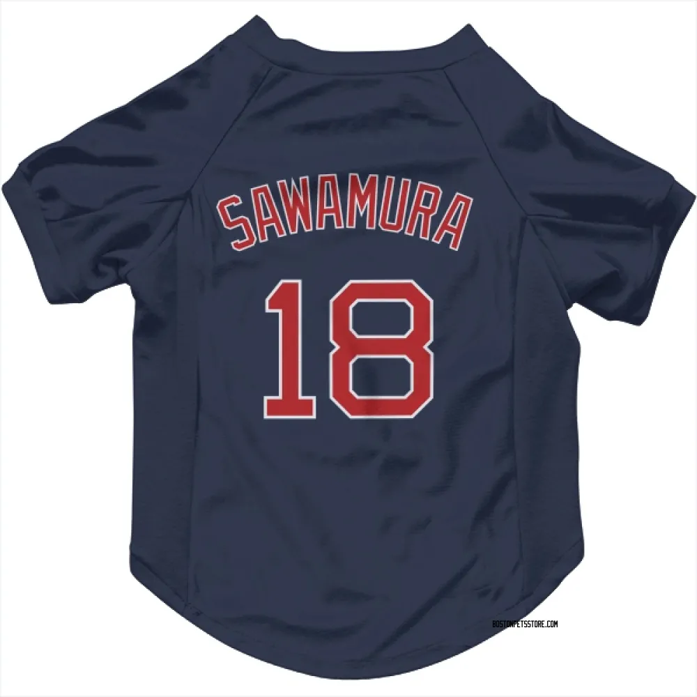 Boston Red Sox Hirokazu Sawamura Navy Pet Jersey for Dog & Cat
