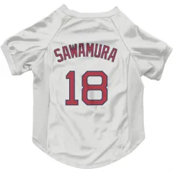 Boston Red Sox Hirokazu Sawamura White Pet Jersey for Dog & Cat