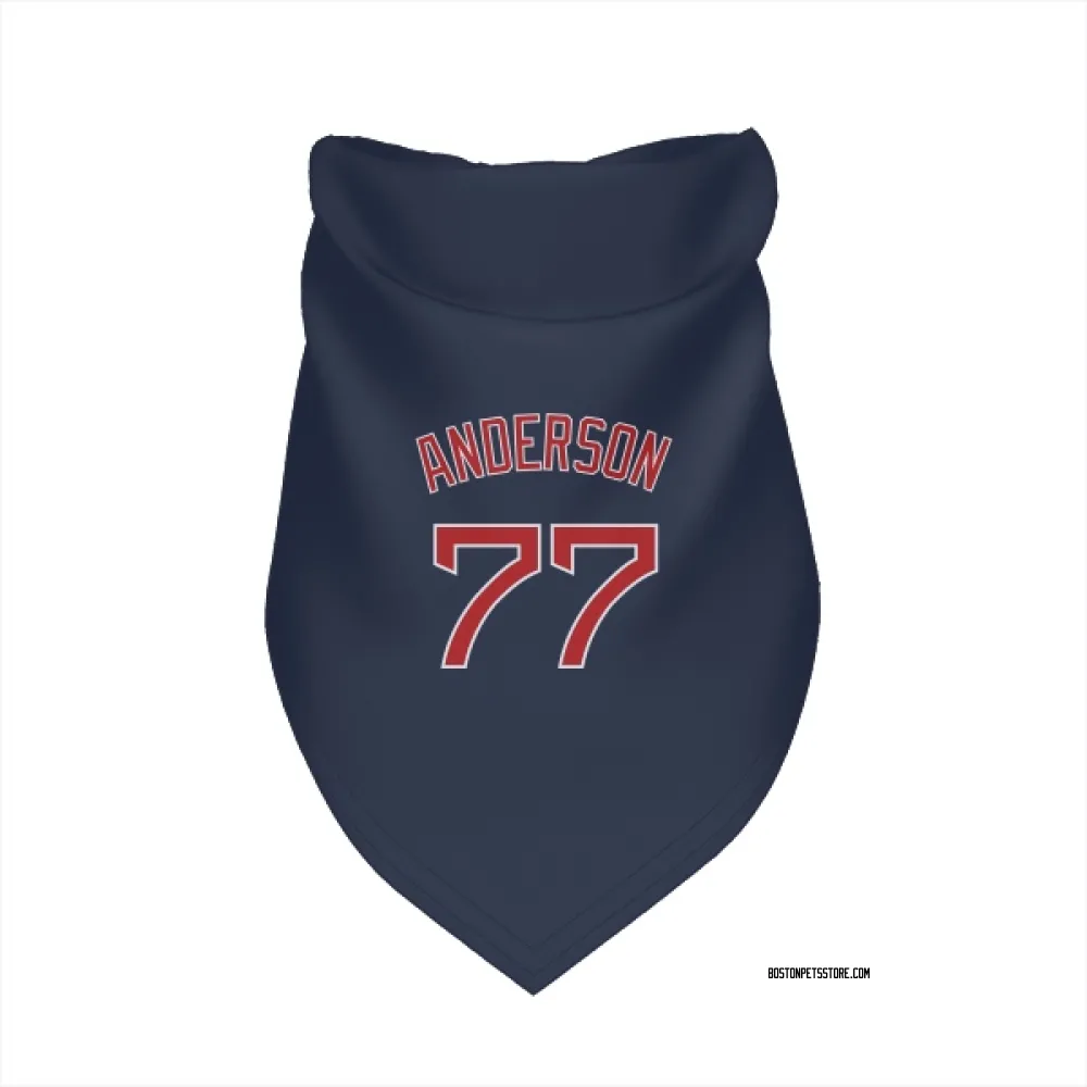 Boston Red Sox Jack Anderson Navy Pet Bandana for Dog & Cat