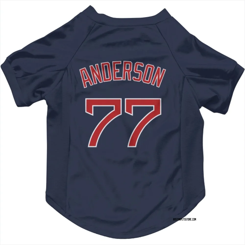 Boston Red Sox Jack Anderson Navy Pet Jersey for Dog & Cat