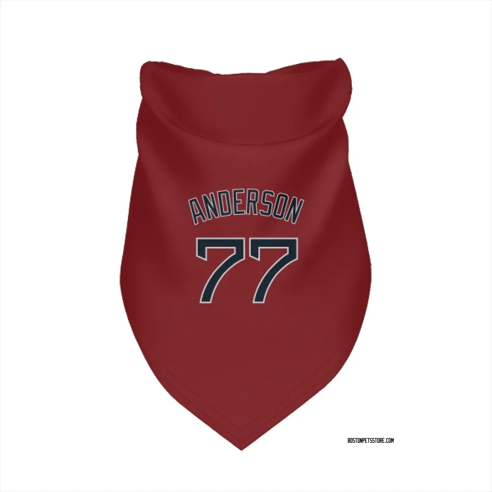 Boston Red Sox Jack Anderson Red Pet Bandana for Dog & Cat