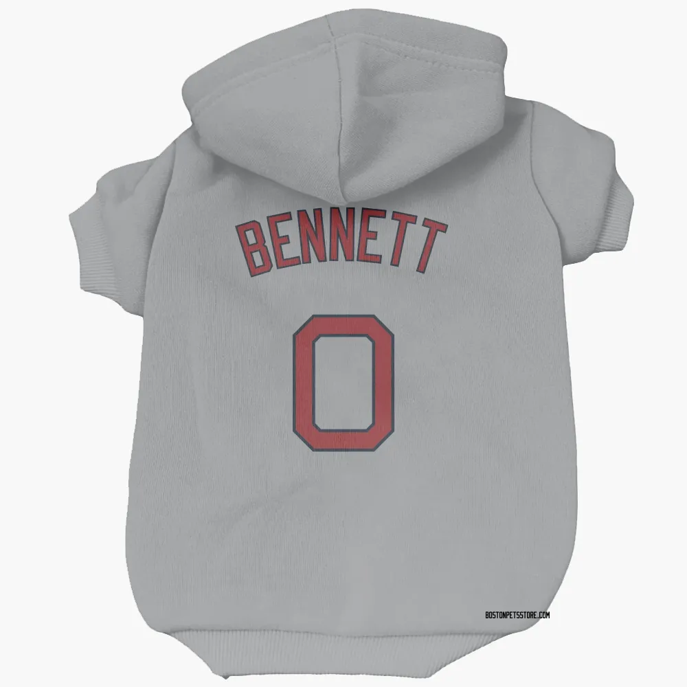 Boston Red Sox Jake Bennett Gray Pet Hoodie for Dog & Cat